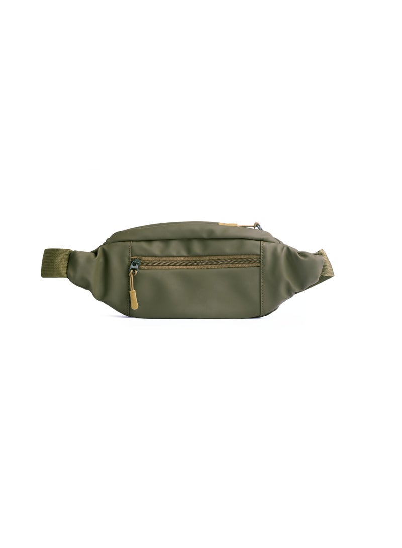 Ar supply Ar Wave Waterproof Fanny Pack – Versatile Crossbody Sling Bag for Travel & Outdoors – 3-Zipper Multi-Pocket Waist Bag – Adjustable 140cm Strap – Lightweight 200g Festival & Hiking Pack - Image 2